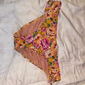 Floral swim bottoms